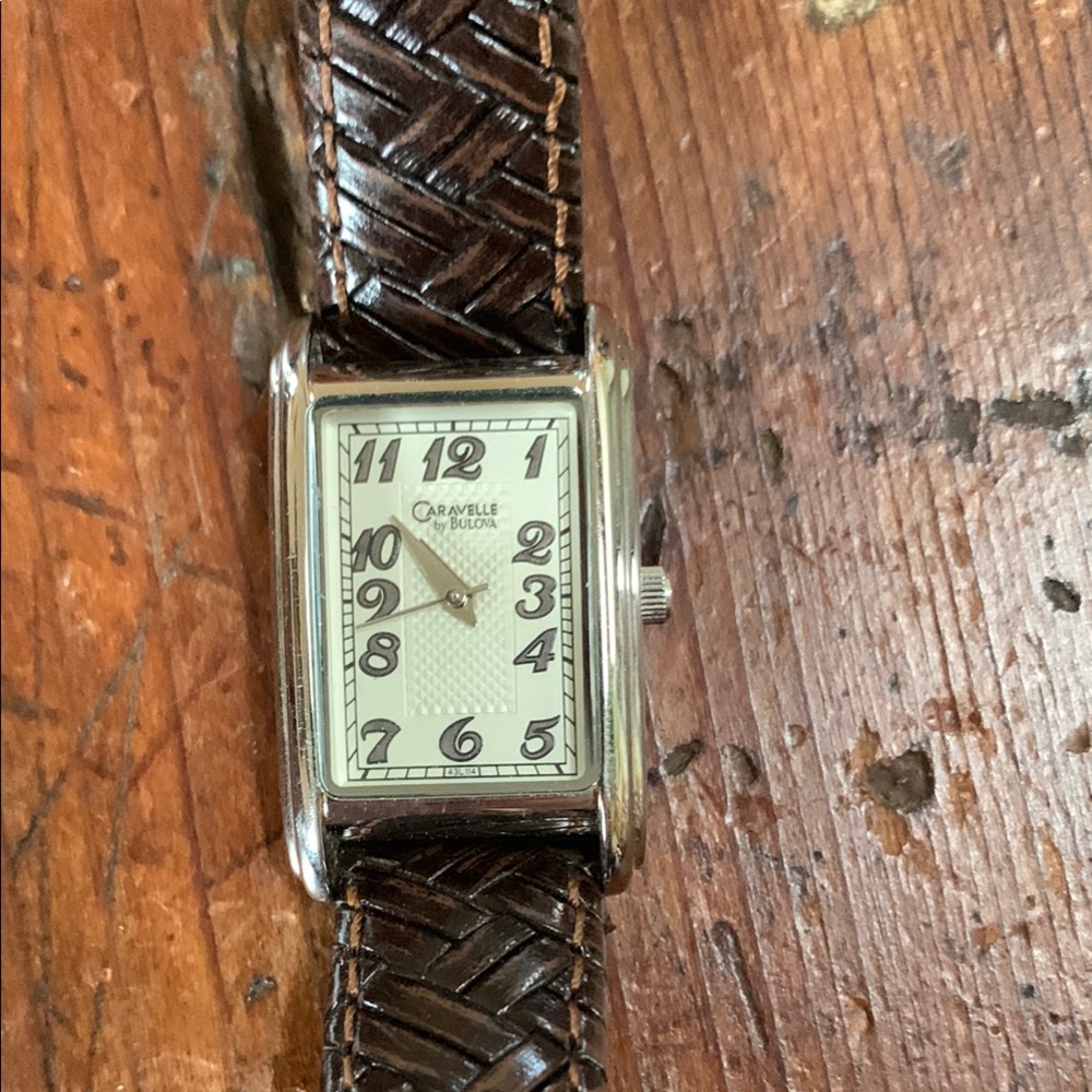 Bulova Caravelle Women's Brown Leather Watch